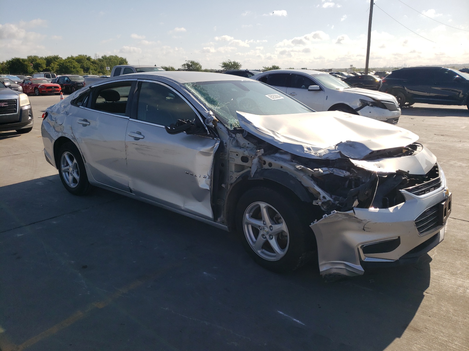 2018 Chevrolet Malibu Ls vin: 1G1ZB5ST6JF163961