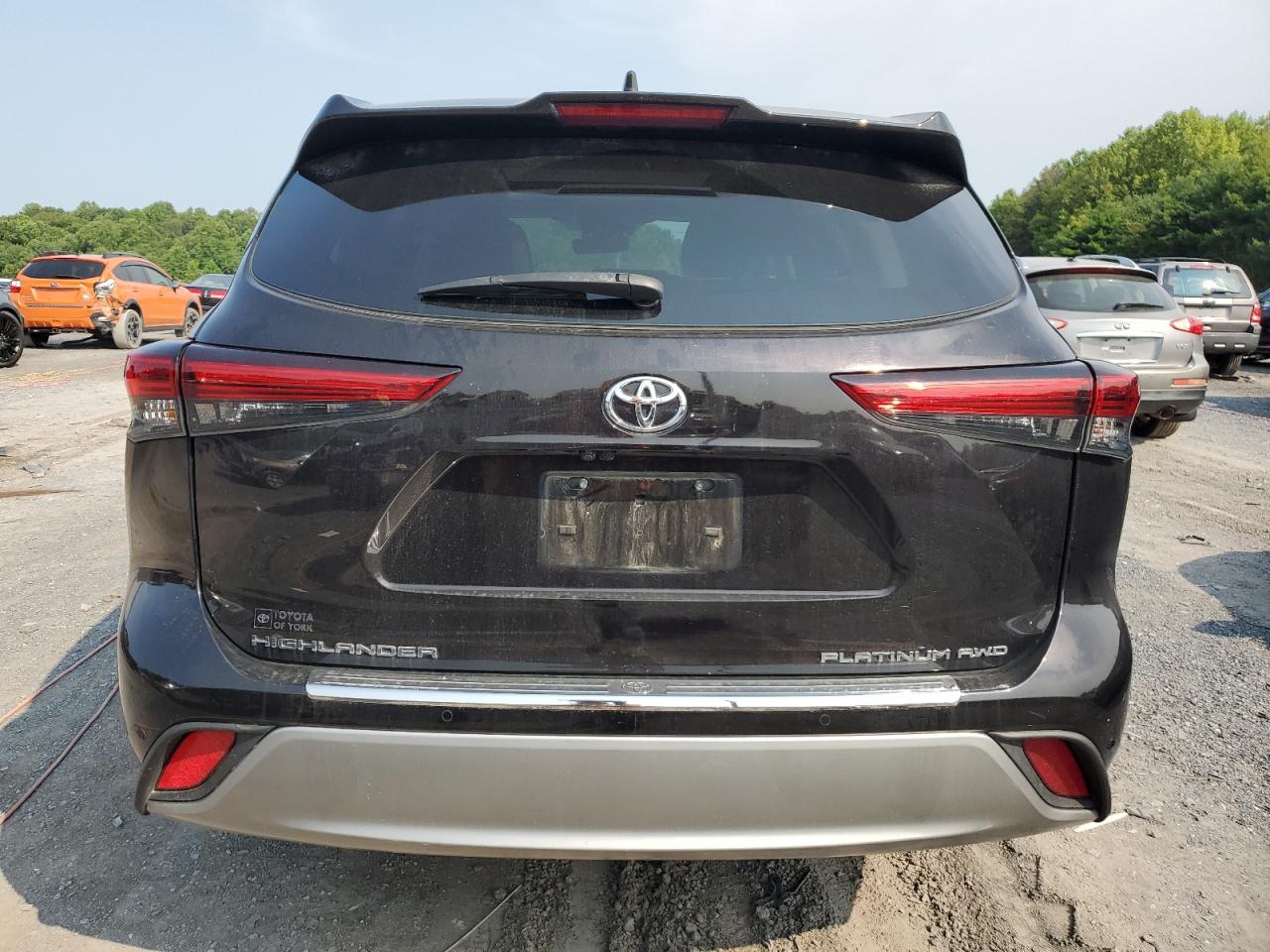 2020 Toyota Highlander Platinum VIN: 5TDFZRBH9LS036763 Lot: 64523224