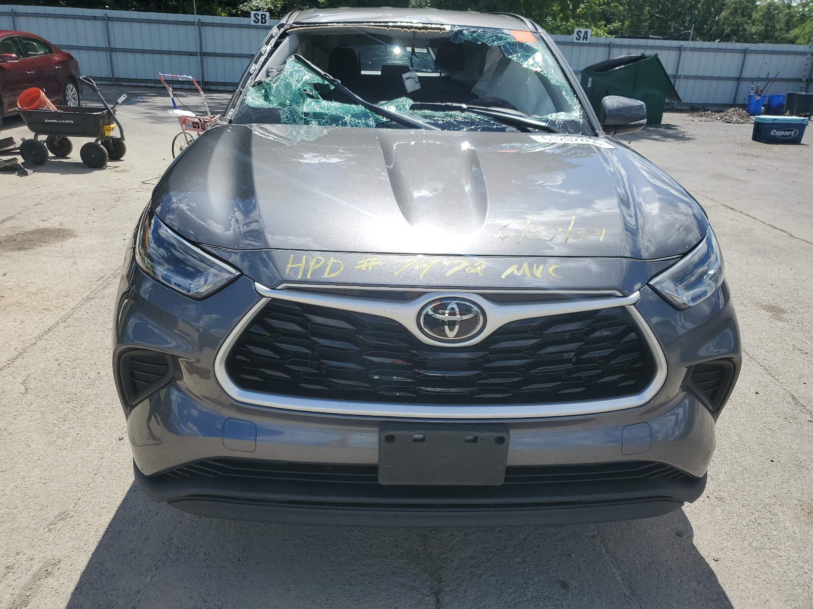 5TDCZRBH9MS135670 2021 Toyota Highlander L