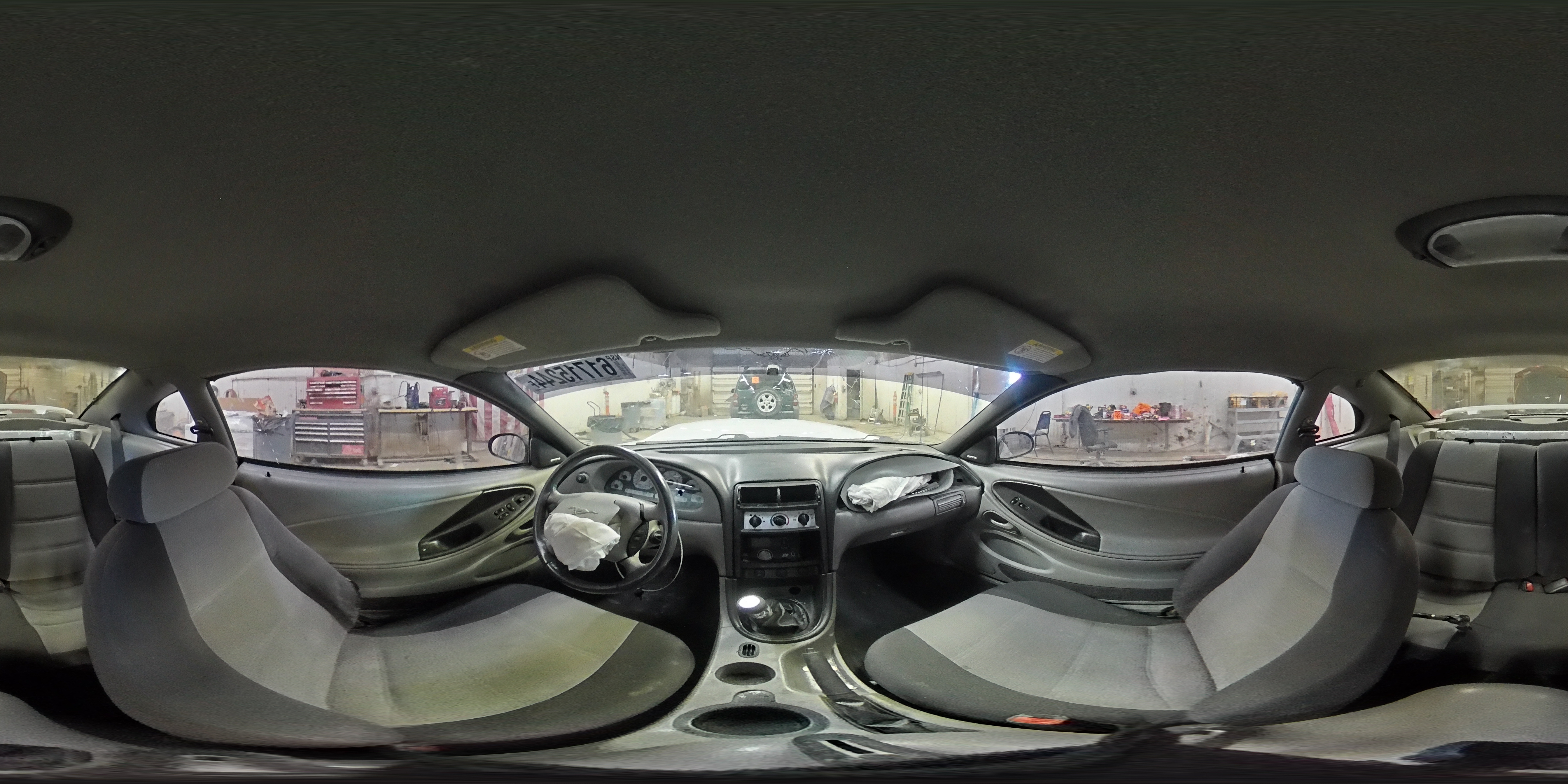 2001 Ford Mustang VIN: 1FAFP40431F256850 Lot: 61715244