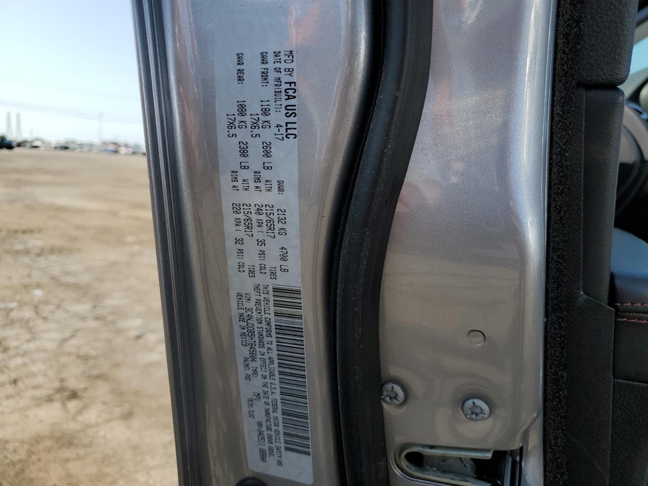 2017 Jeep Compass Trailhawk VIN: 3C4NJDDB5HT645604 Lot: 64978174