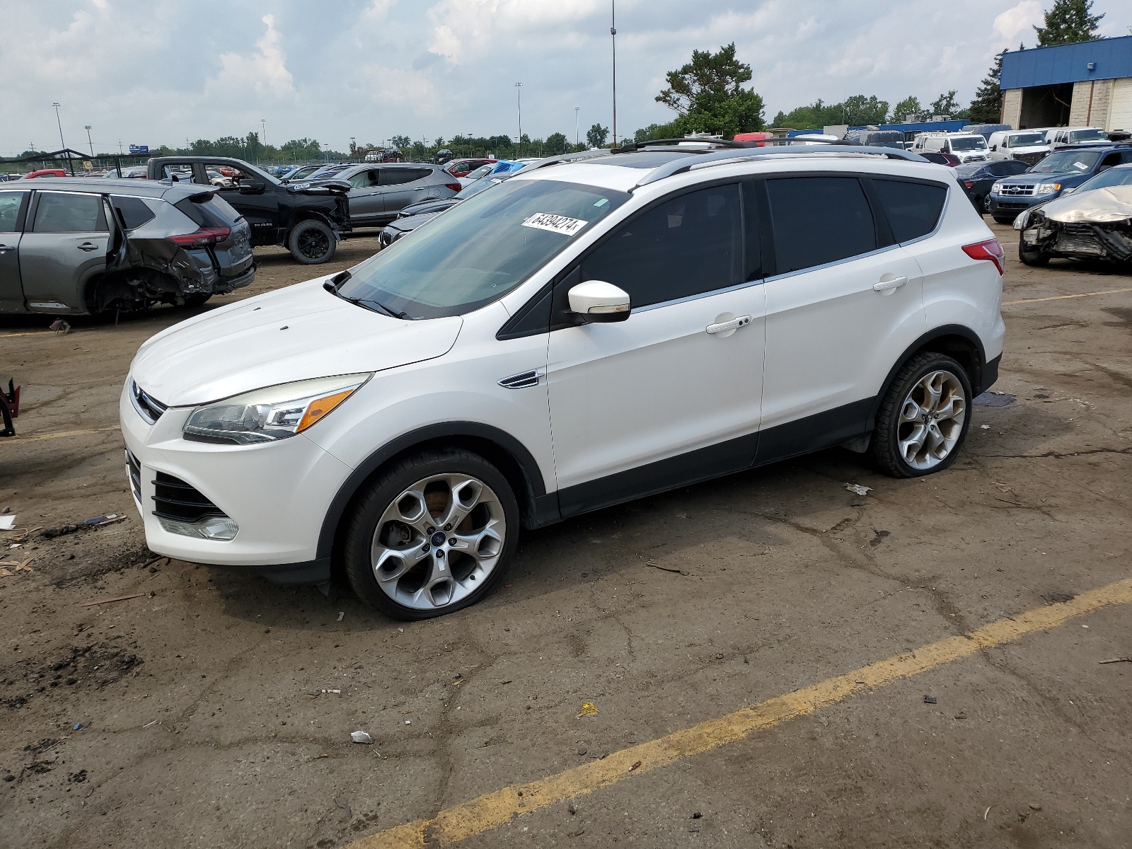 1FMCU9J97DUD30540 2013 Ford Escape Titanium