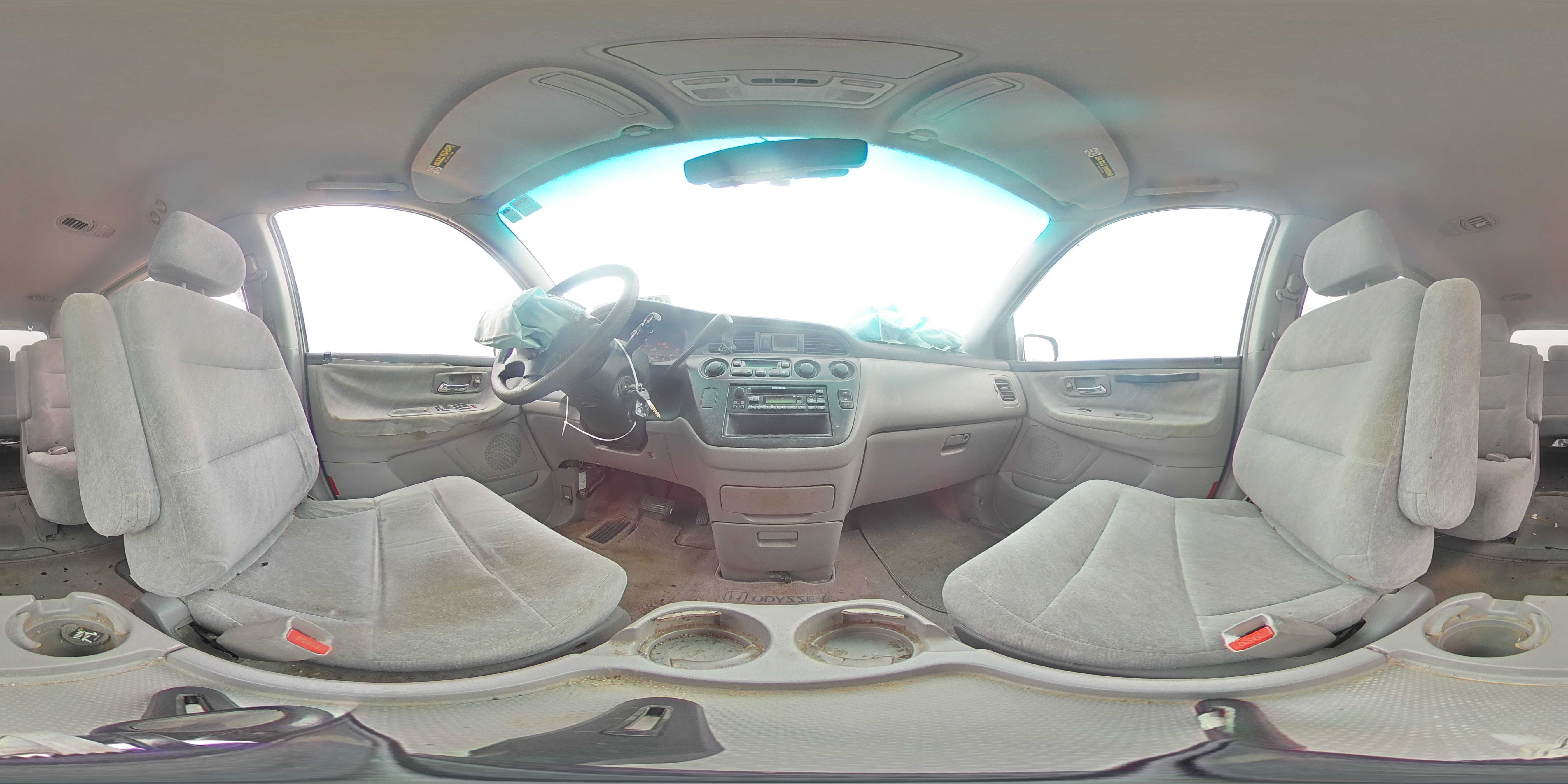 2001 Honda Odyssey Ex VIN: 2HKRL18631H564582 Lot: 62667244