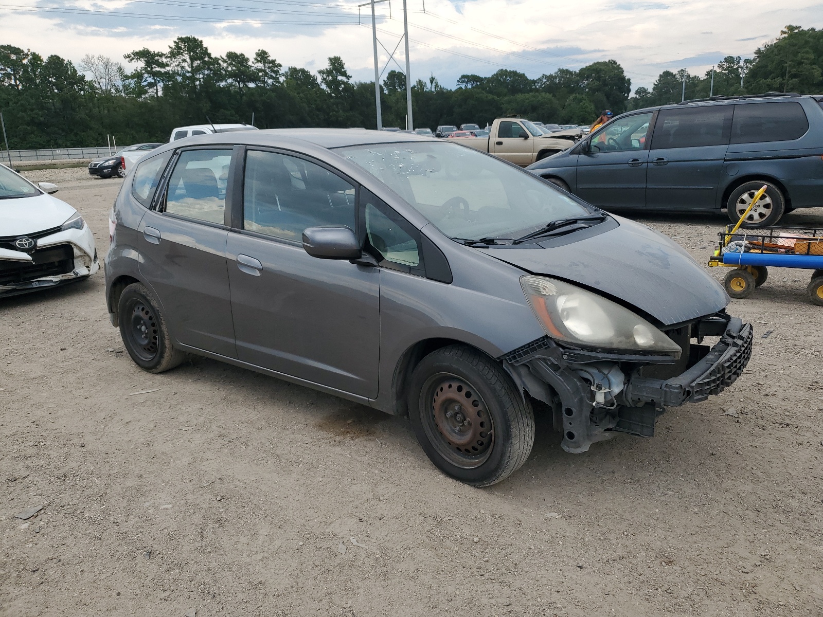 2013 Honda Fit vin: JHMGE8H39DC073240