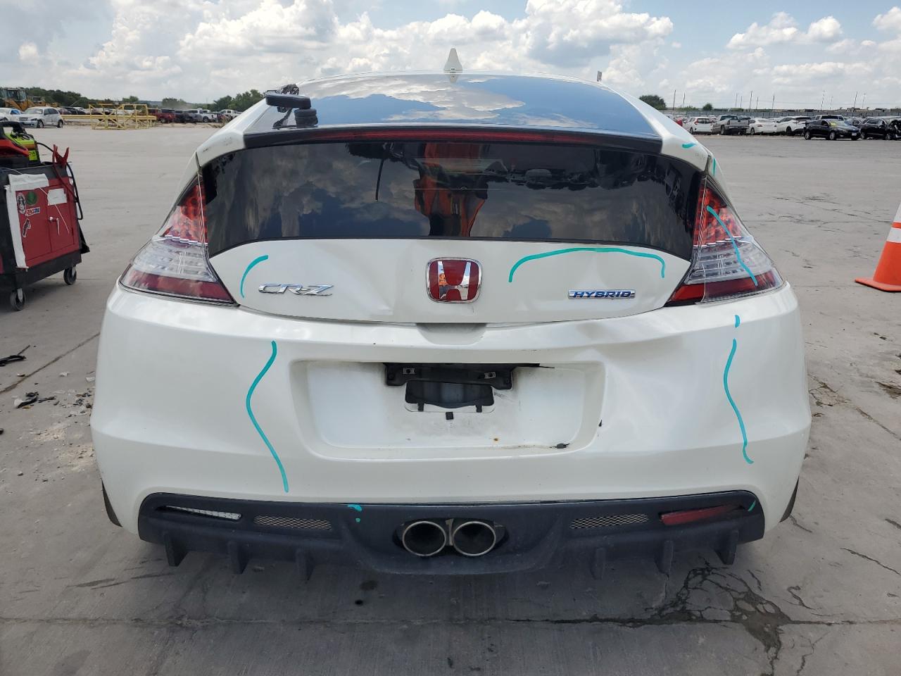 2014 Honda Cr-Z Ex VIN: JHMZF1D64ES001348 Lot: 63665044