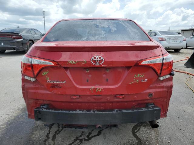 Седани TOYOTA COROLLA 2014 Червоний