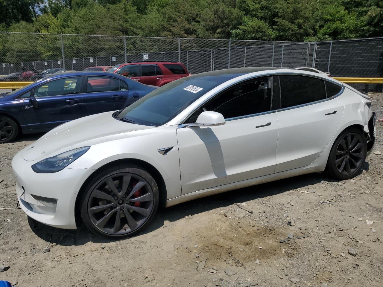 5YJ3E1EC6LF791843 2020 TESLA MODEL 3 - Image 1