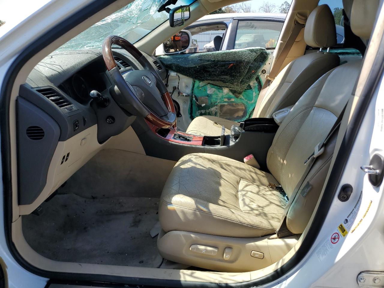 2007 Lexus Es 350 VIN: JTHBJ46G472090302 Lot: 60921844