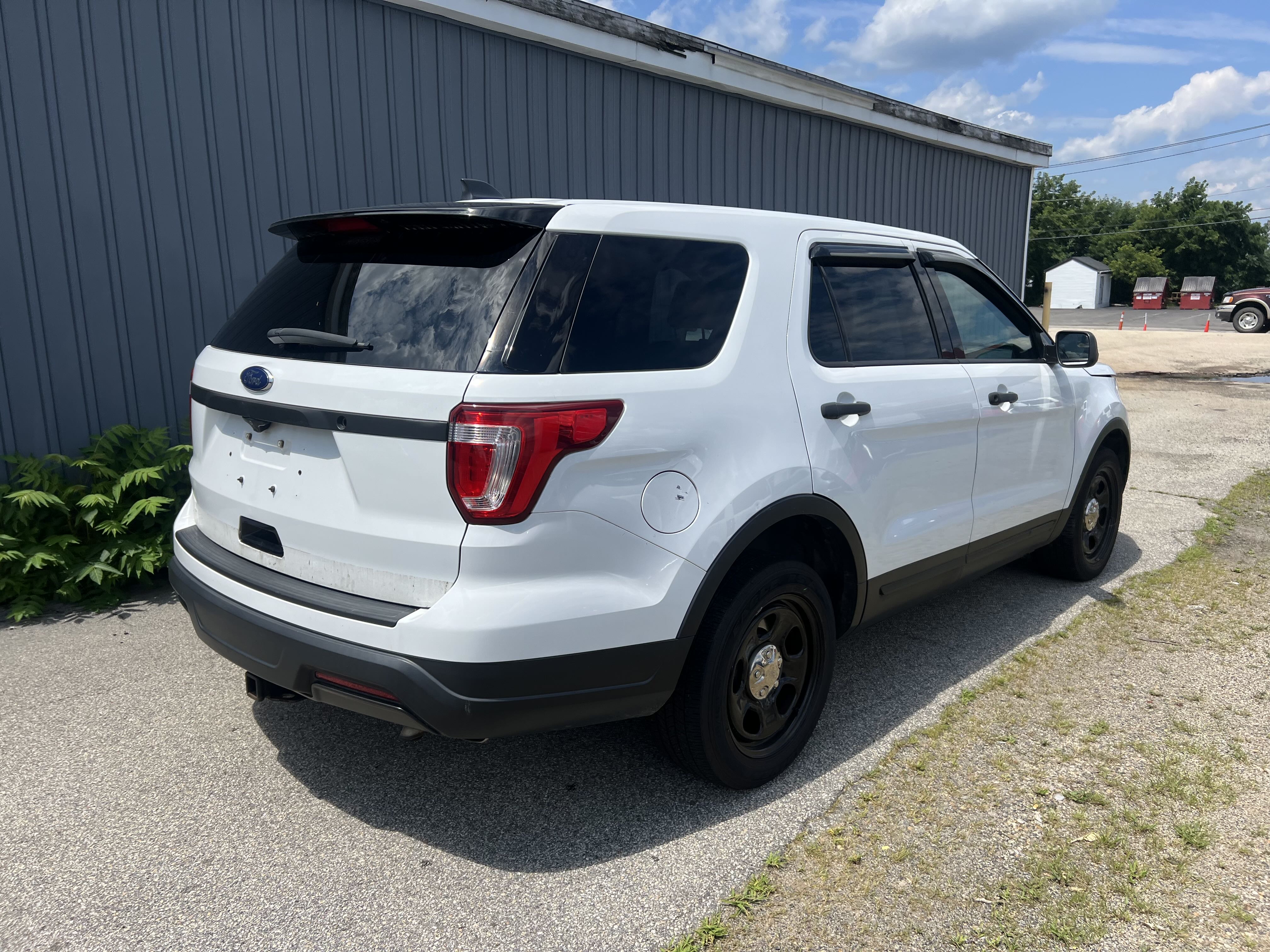 2018 Ford Explorer Police Interceptor vin: 1FM5K8AR7JGB59212