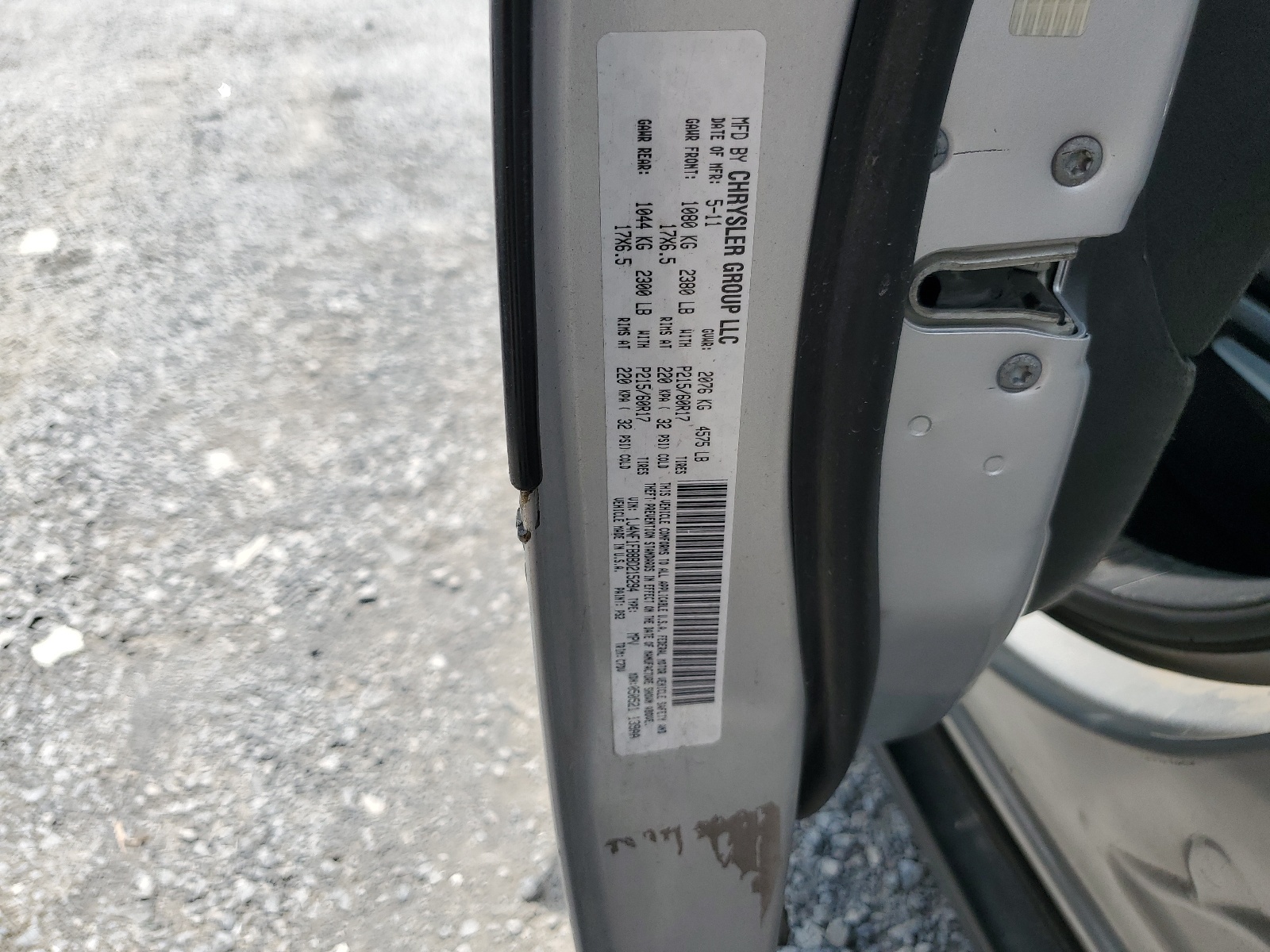 1J4NF1FB8BD215294 2011 Jeep Compass Sport