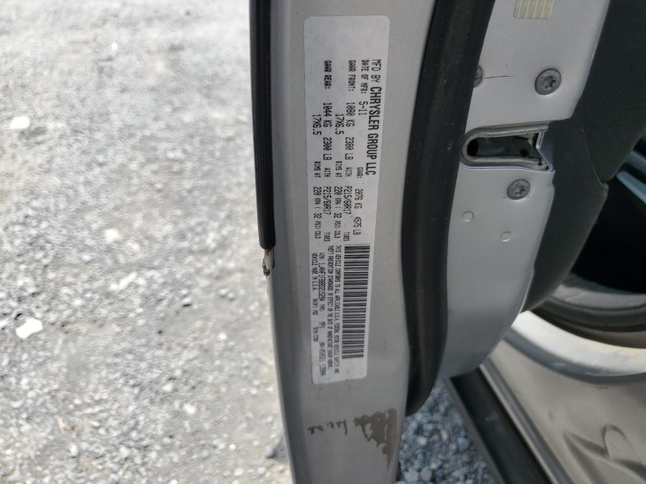 2011 Jeep Compass Sport VIN: 1J4NF1FB8BD215294 Lot: 64783664