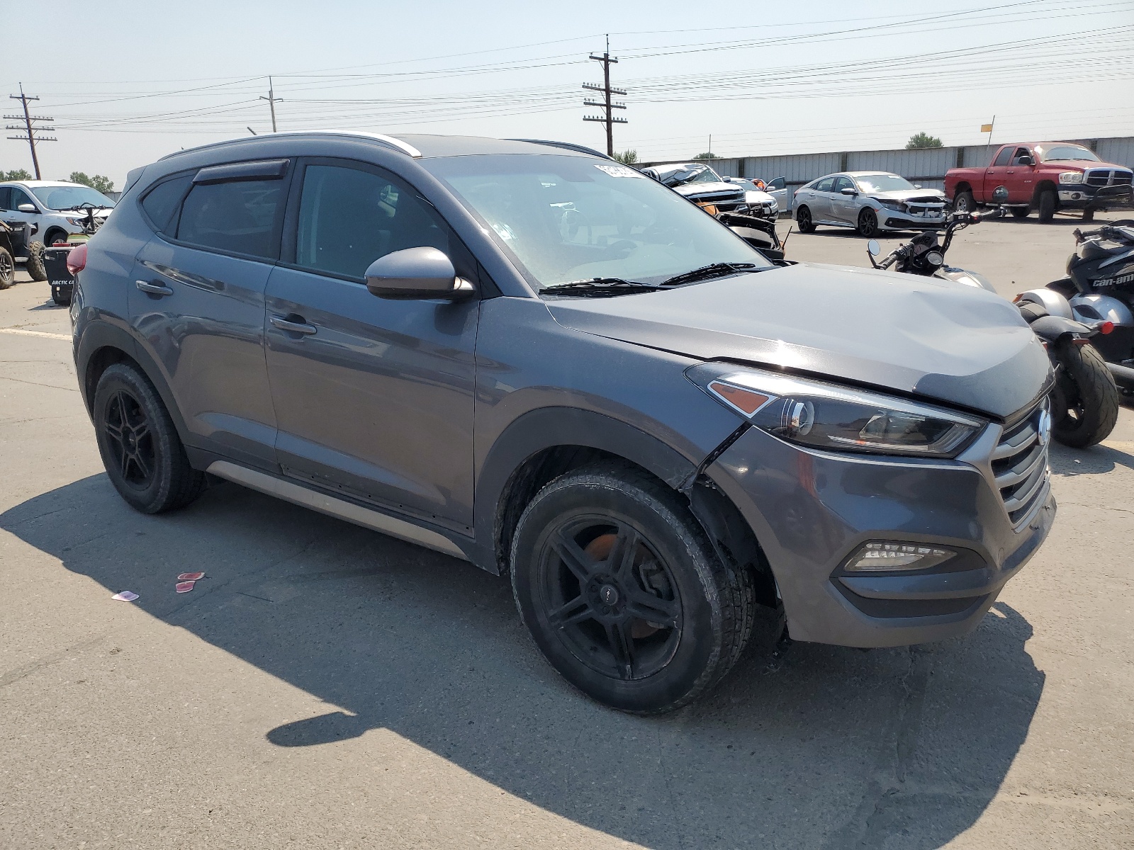 2017 Hyundai Tucson Limited vin: KM8J3CA44HU294923