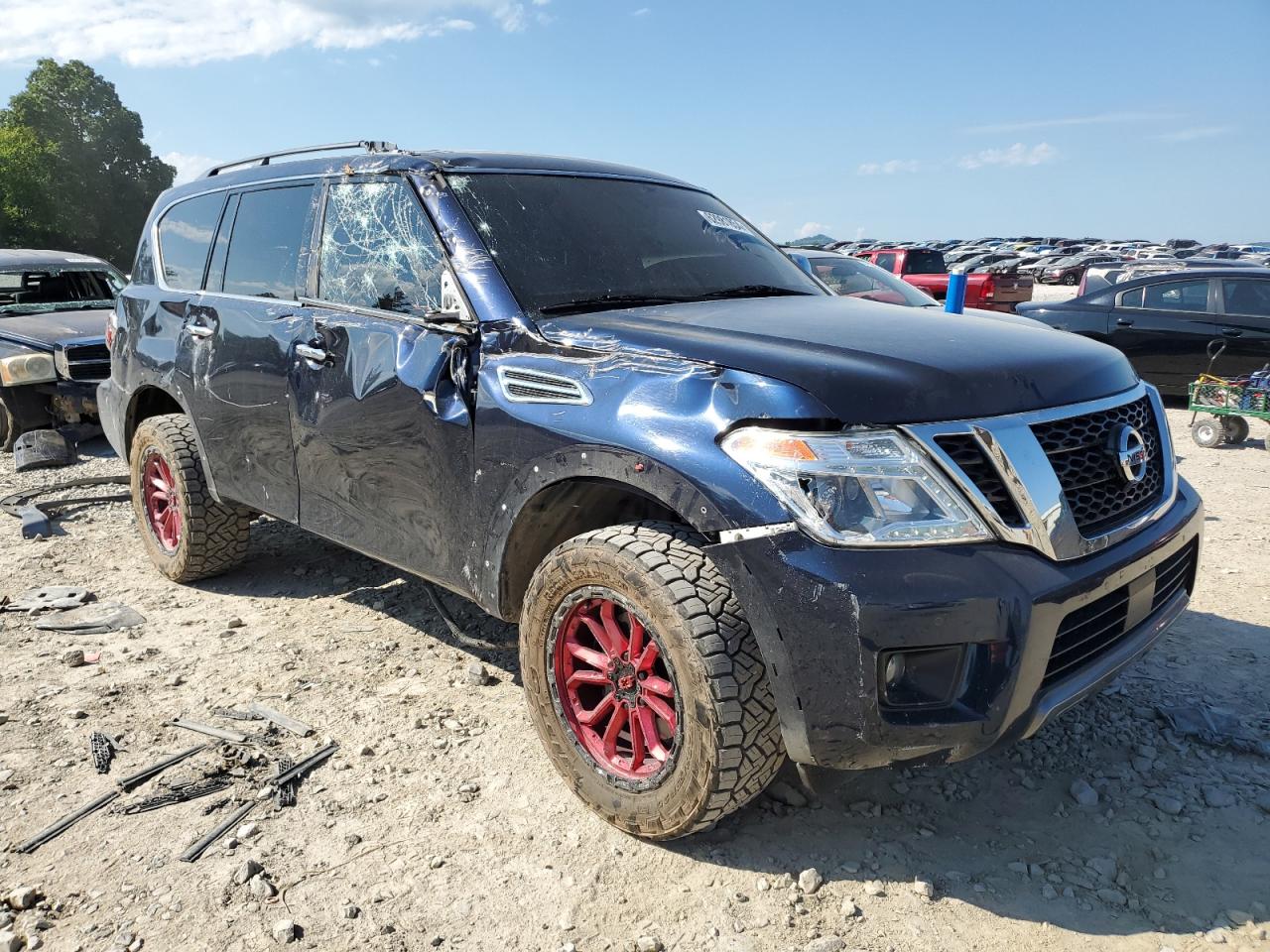 2020 Nissan Armada Sv VIN: JN8AY2ND3L9108573 Lot: 62981854