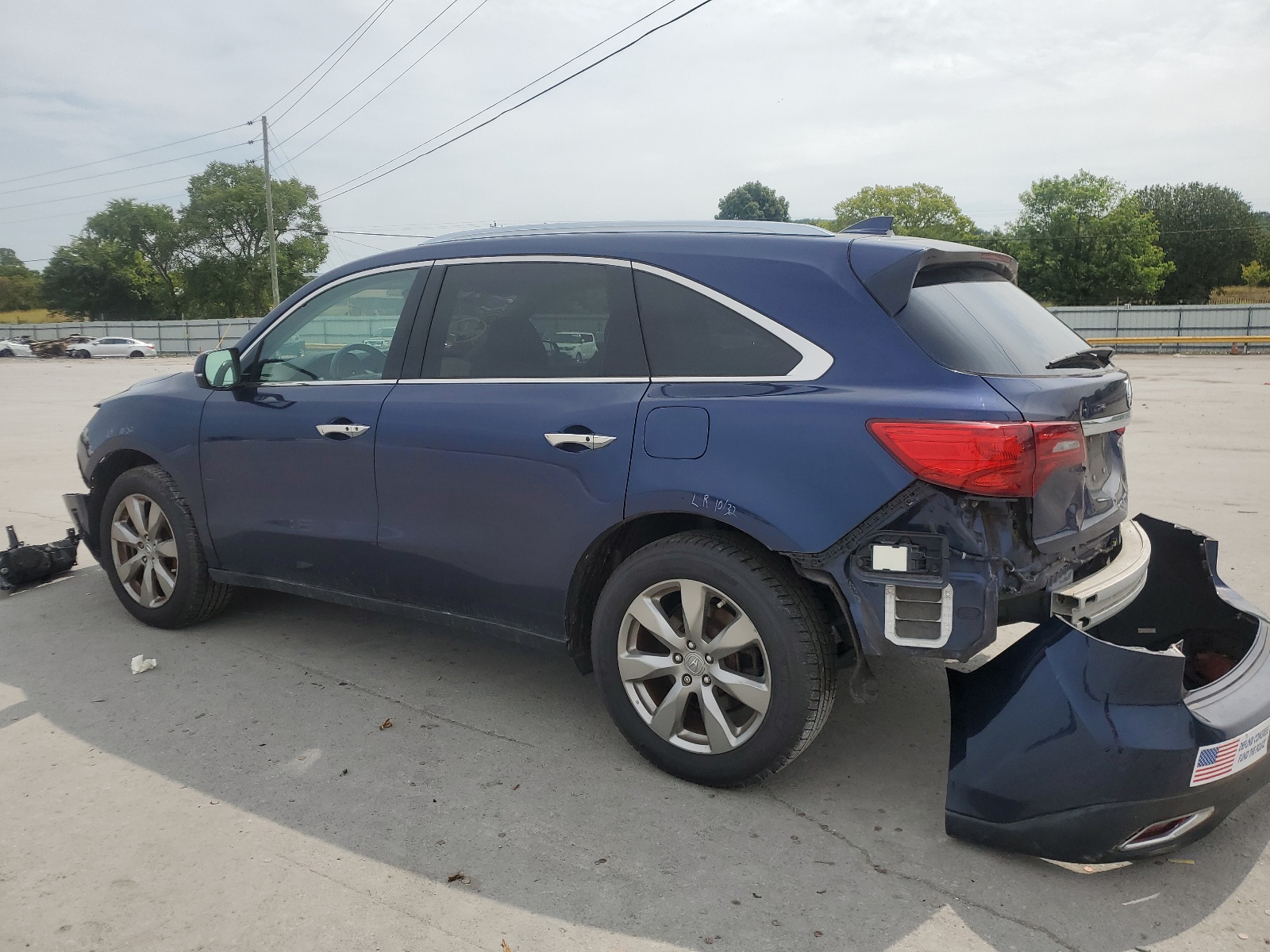 2016 Acura Mdx Advance vin: 5FRYD4H94GB009408