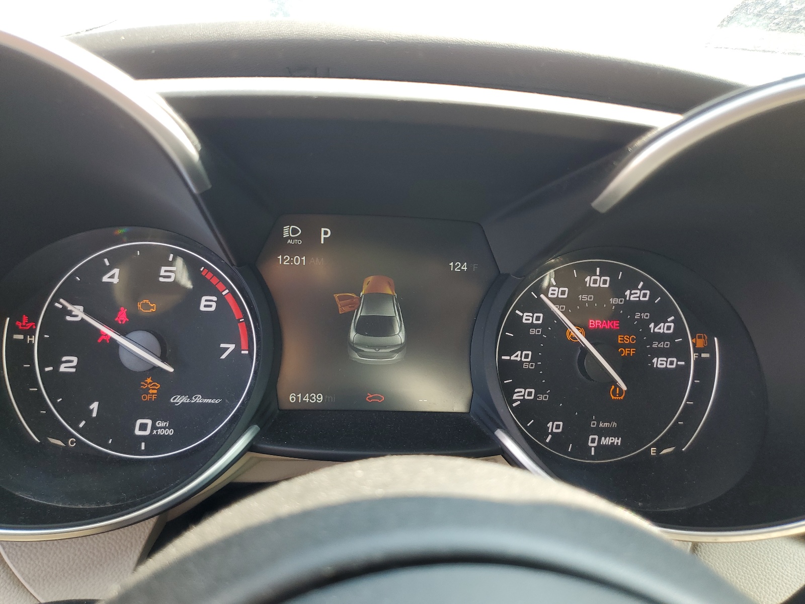 ZARFAECN2H7538848 2017 Alfa Romeo Giulia Ti