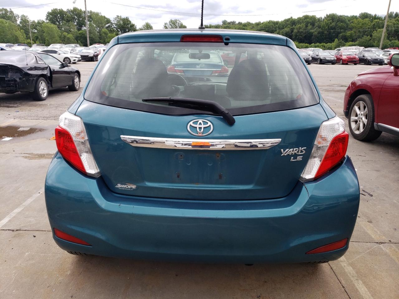 2014 Toyota Yaris VIN: JTDJTUD3XED586603 Lot: 62646004