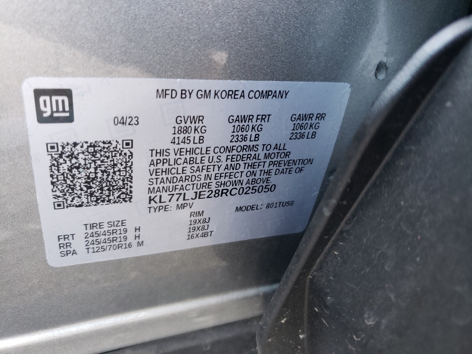 KL77LJE28RC025050 2024 Chevrolet Trax 2Rs