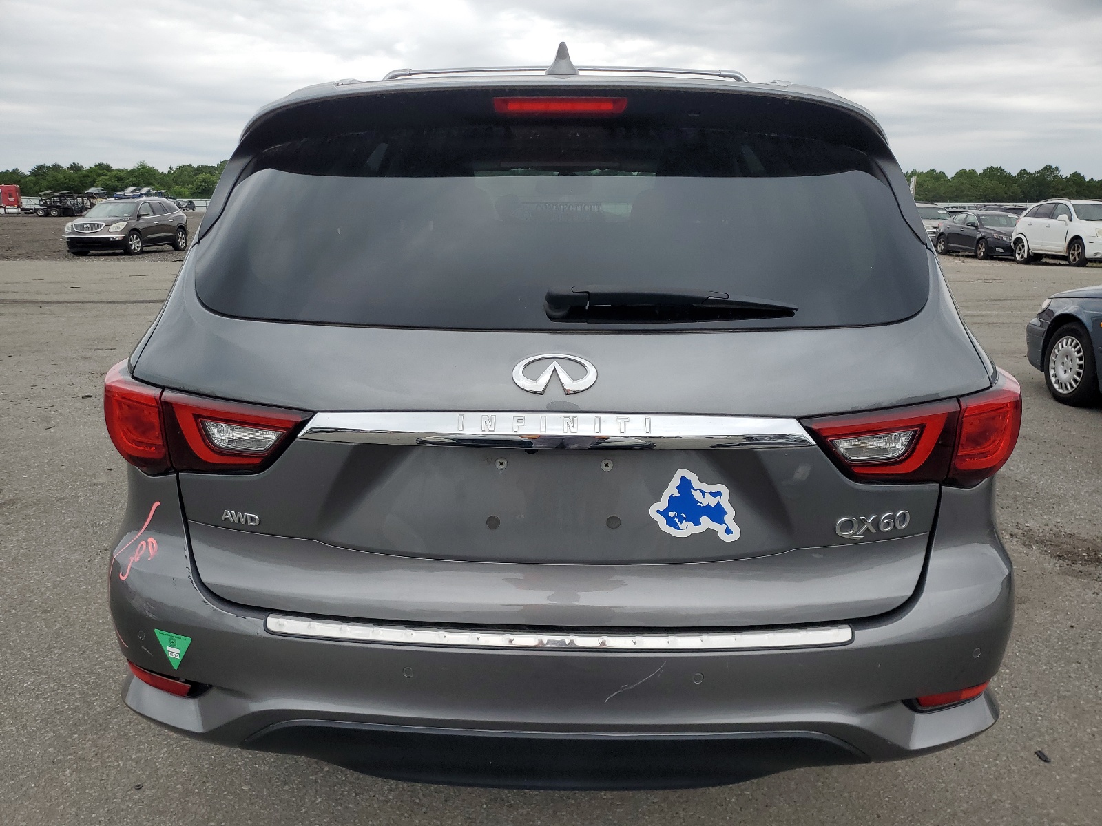 5N1DL0MM1KC523210 2019 Infiniti Qx60 Luxe