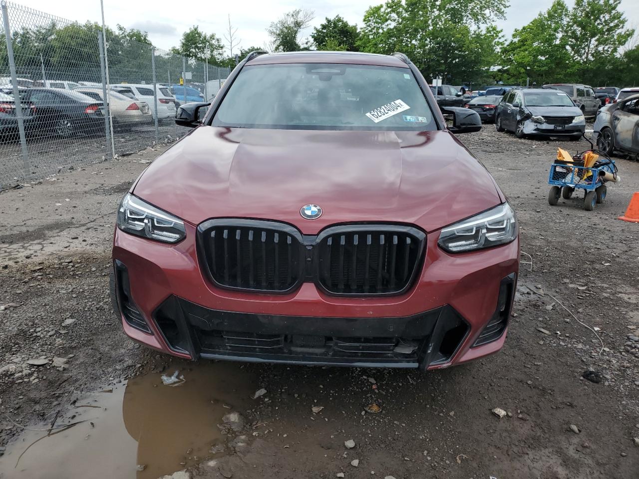 2022 BMW X3 M40I VIN: 5UX83DP04N9M58231 Lot: 62824004
