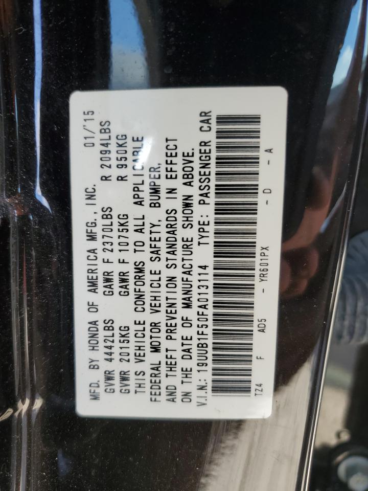 2015 Acura Tlx Tech VIN: 19UUB1F50FA013114 Lot: 61621414