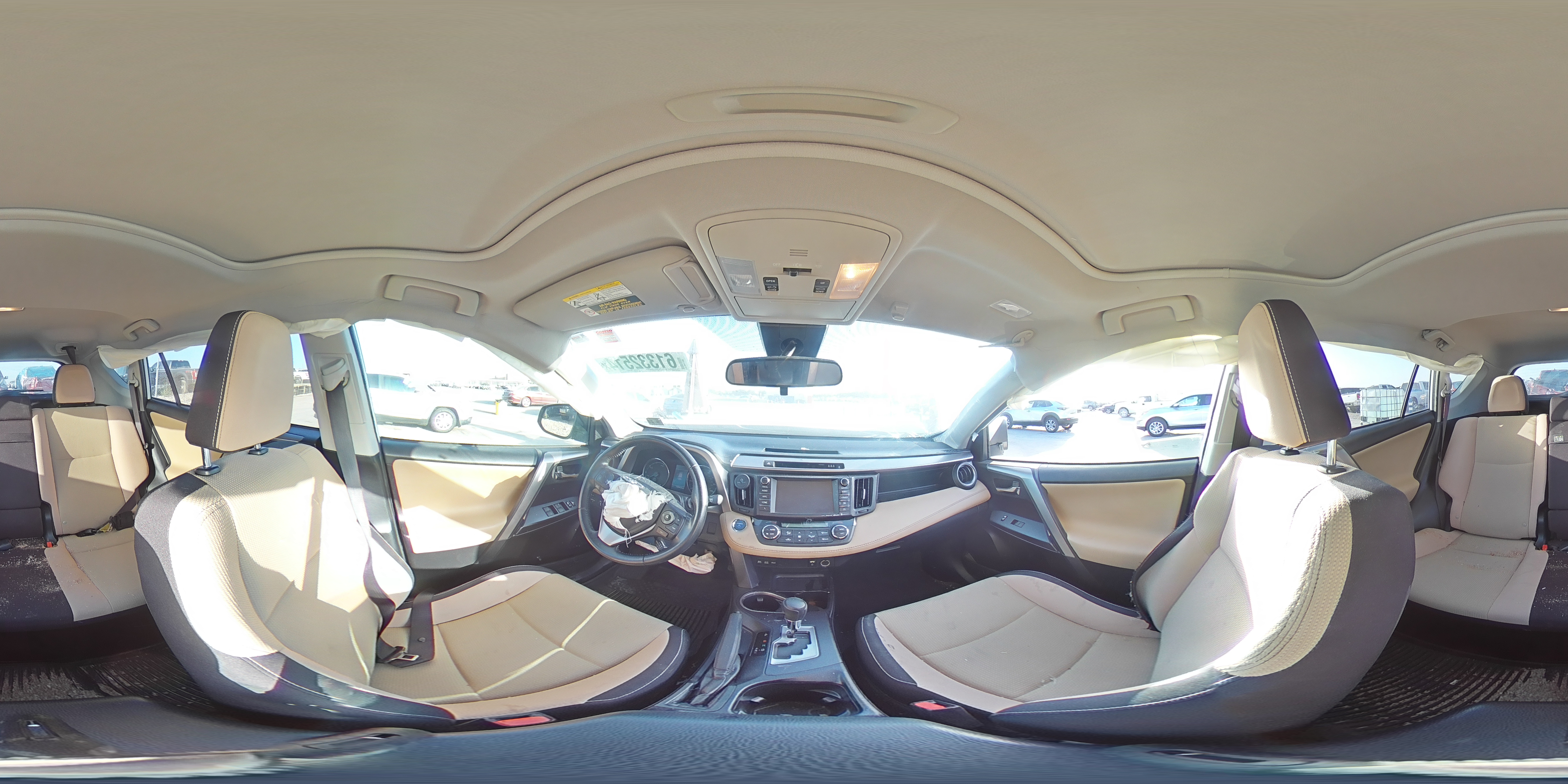 2017 Toyota Rav4 Hv Le VIN: JTMRJREV2HD106242 Lot: 61332514