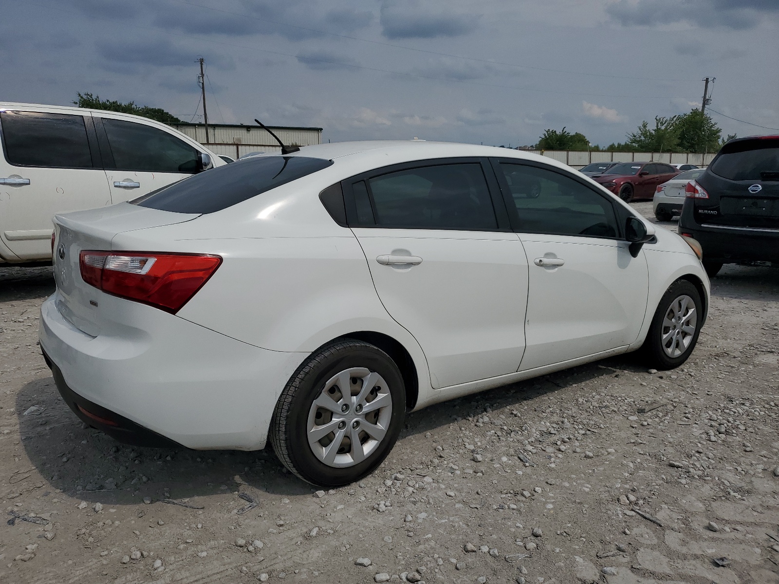 2014 Kia Rio Lx vin: KNADM4A35E6368360