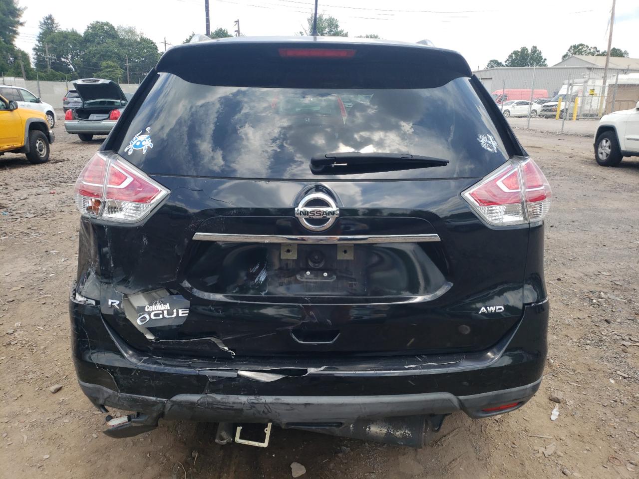 2016 Nissan Rogue S VIN: KNMAT2MV9GP672217 Lot: 61377014