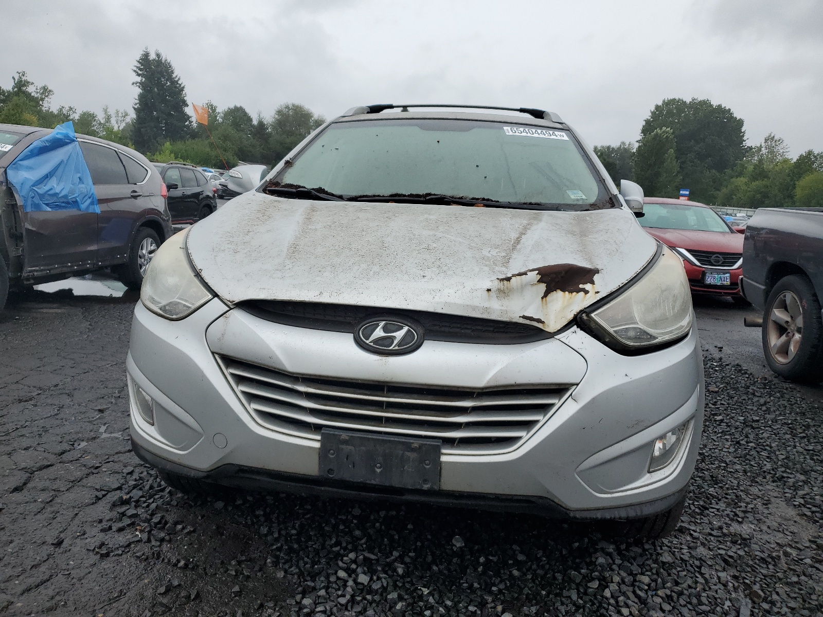 2013 Hyundai Tucson Gls vin: KM8JUCAC6DU595210