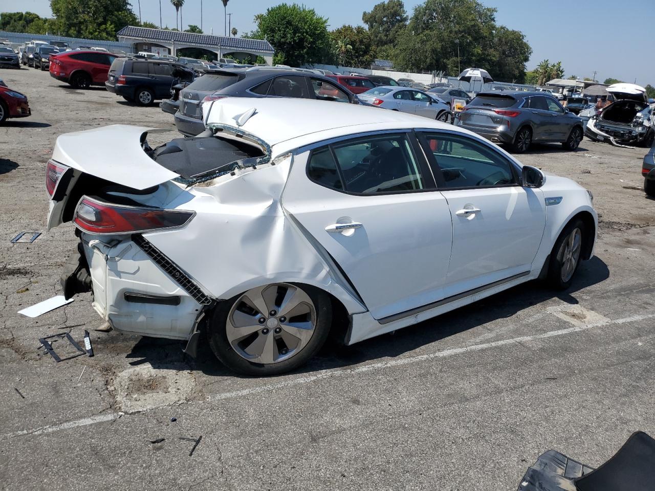 2014 Kia Optima Hybrid VIN: KNAGN4AD0E5065317 Lot: 62485254