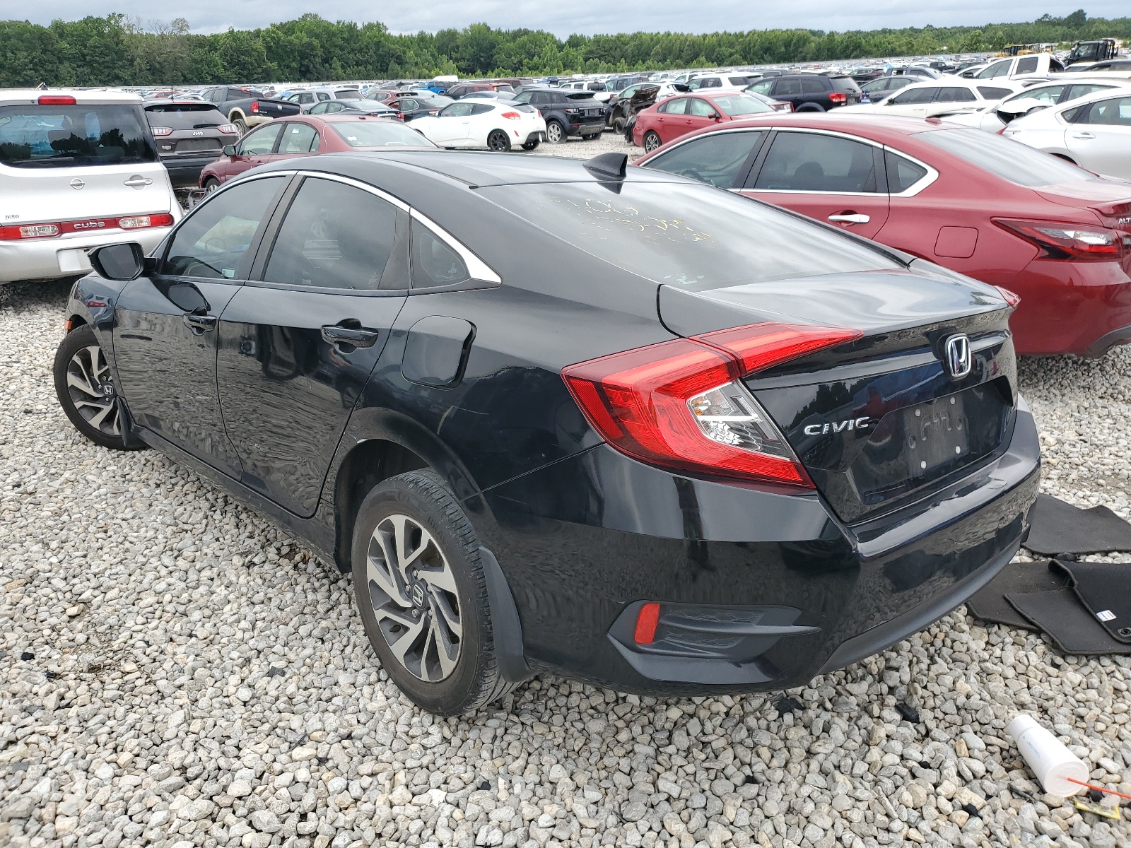 2018 Honda Civic Ex vin: 19XFC2F74JE026899