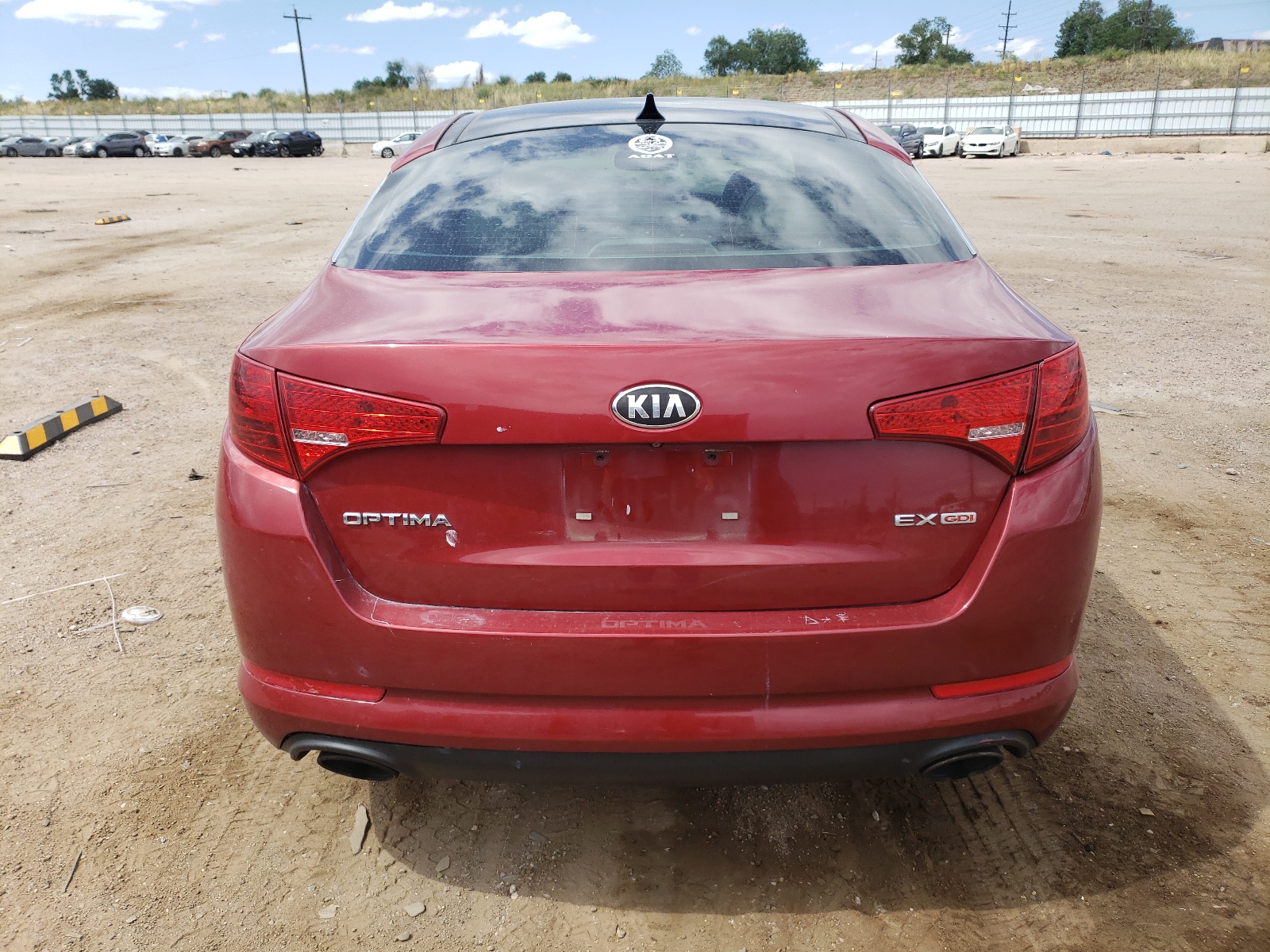 5XXGN4A78DG130597 2013 Kia Optima Ex