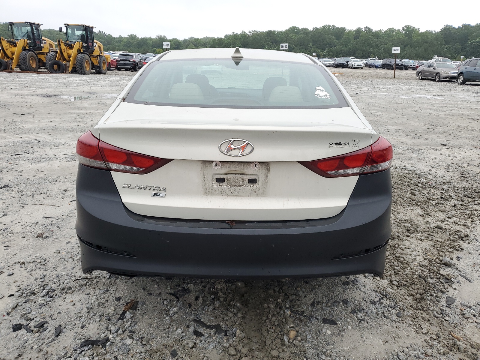 2017 Hyundai Elantra Se vin: KMHD74LF1HU395505