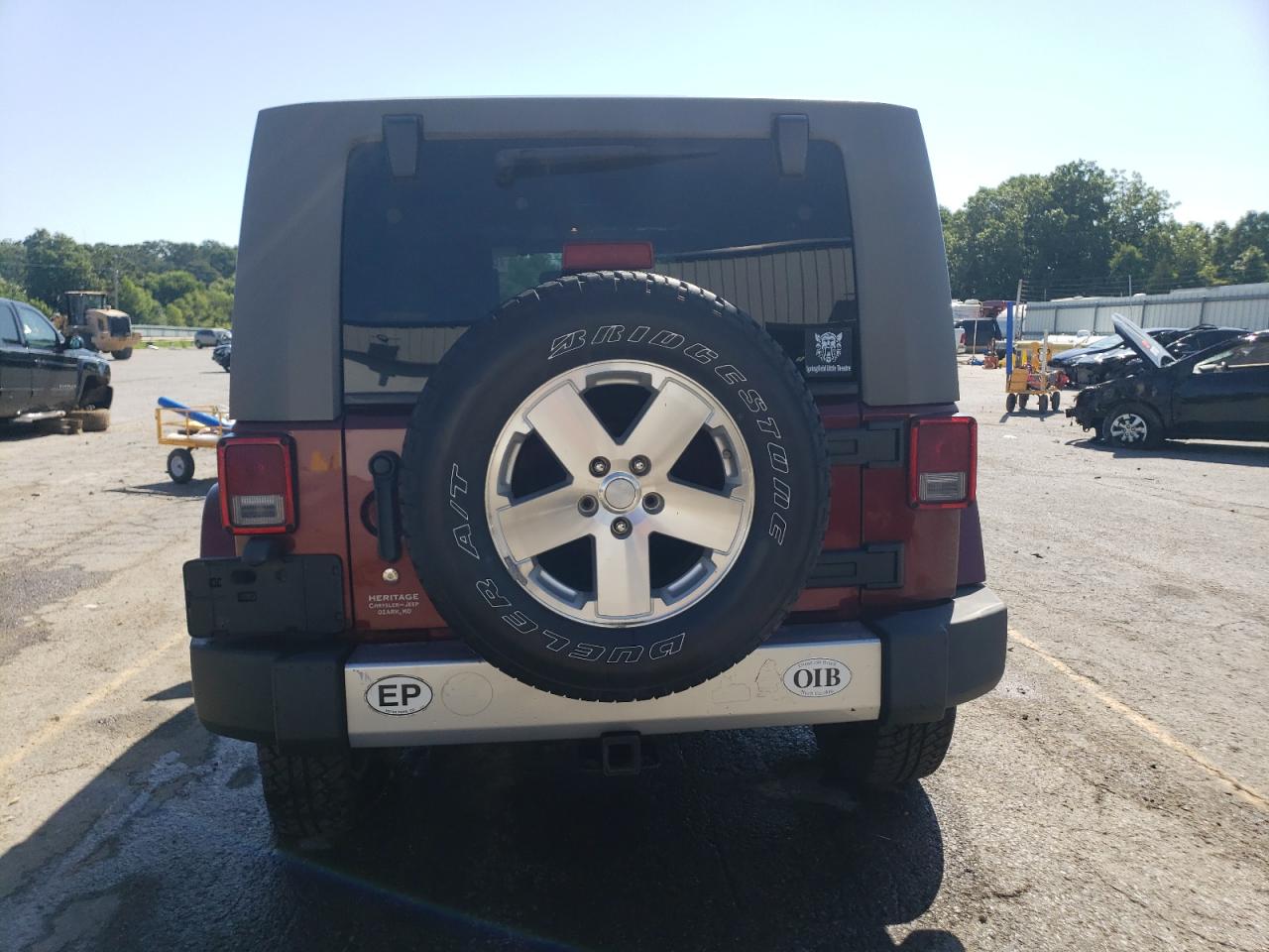 2008 Jeep Wrangler Unlimited Sahara VIN: 1J8GA59148L626321 Lot: 61165624