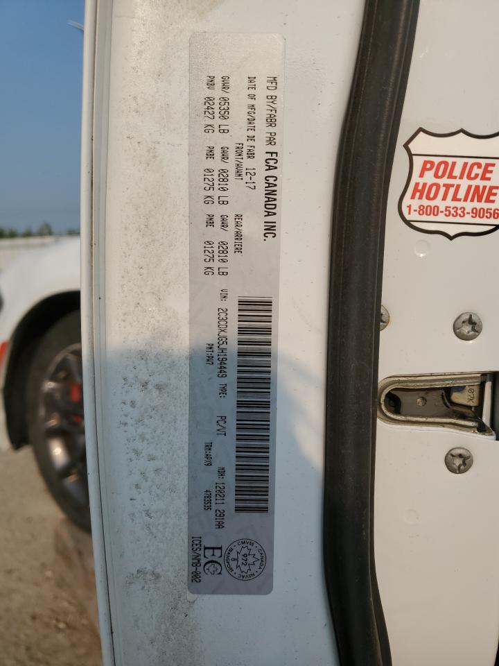 2018 Dodge Charger Gt VIN: 2C3CDXJG5JH194449 Lot: 61735295