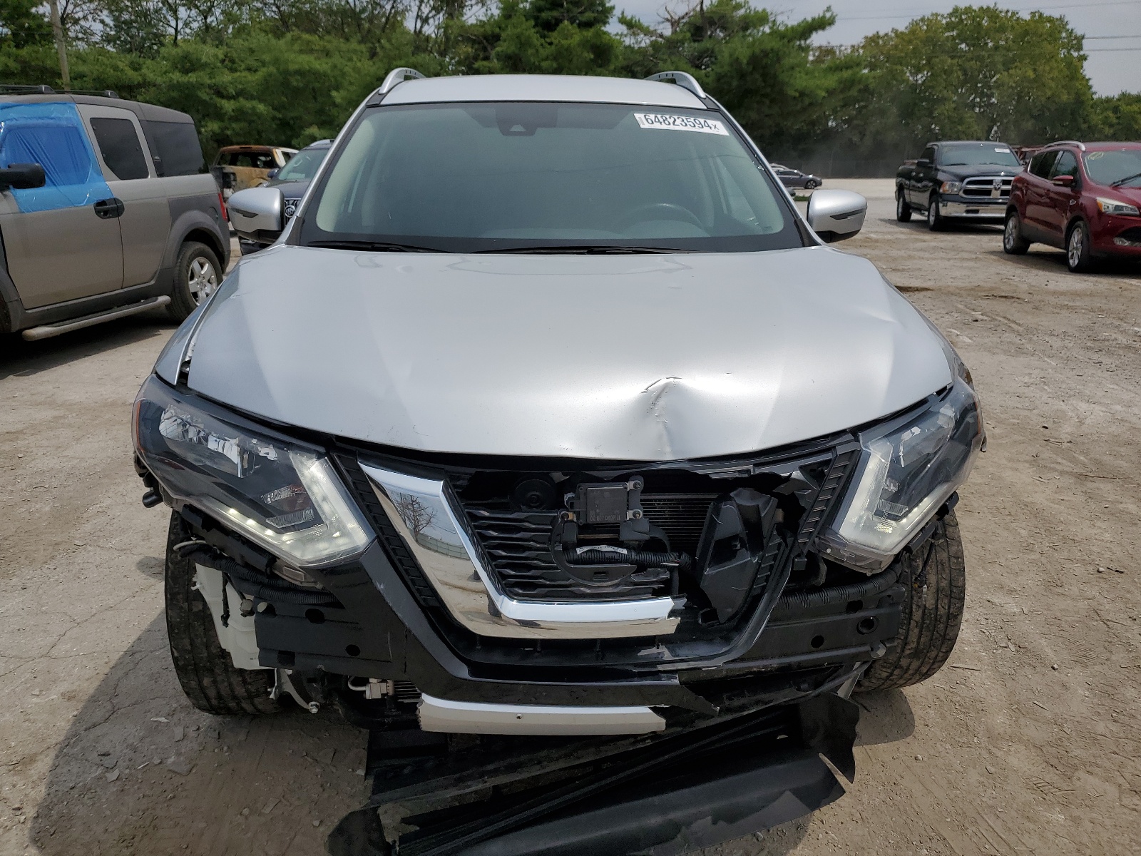 2019 Nissan Rogue S vin: KNMAT2MV5KP518838