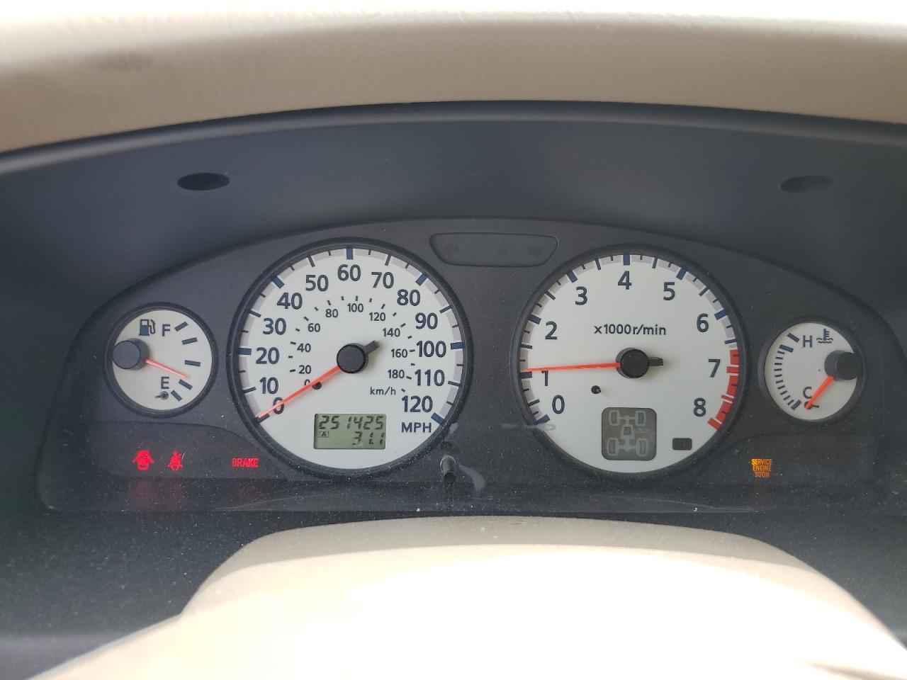 2001 Nissan Pathfinder Le VIN: JN8DR09Y31W606251 Lot: 64683994