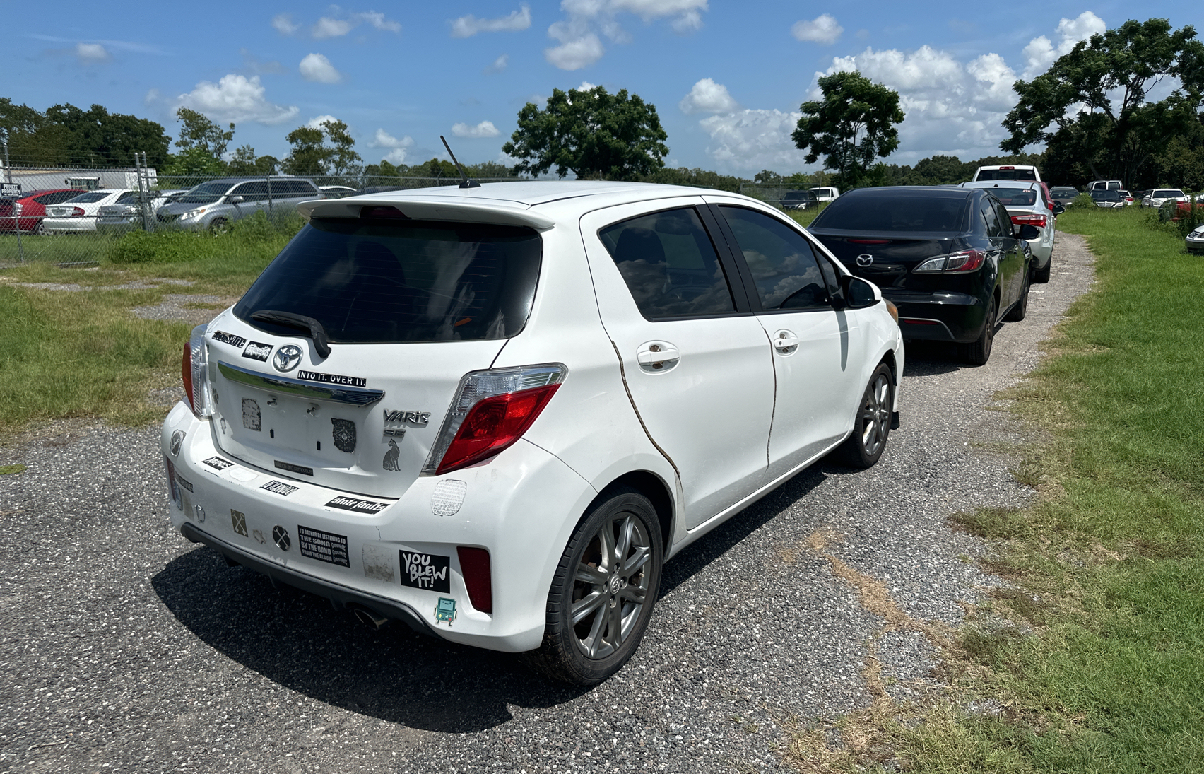 2012 Toyota Yaris vin: JTDKTUD36CD523080