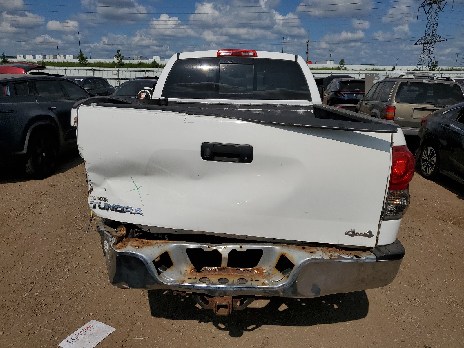 5TFBV54158X075693 2008 Toyota Tundra Double Cab