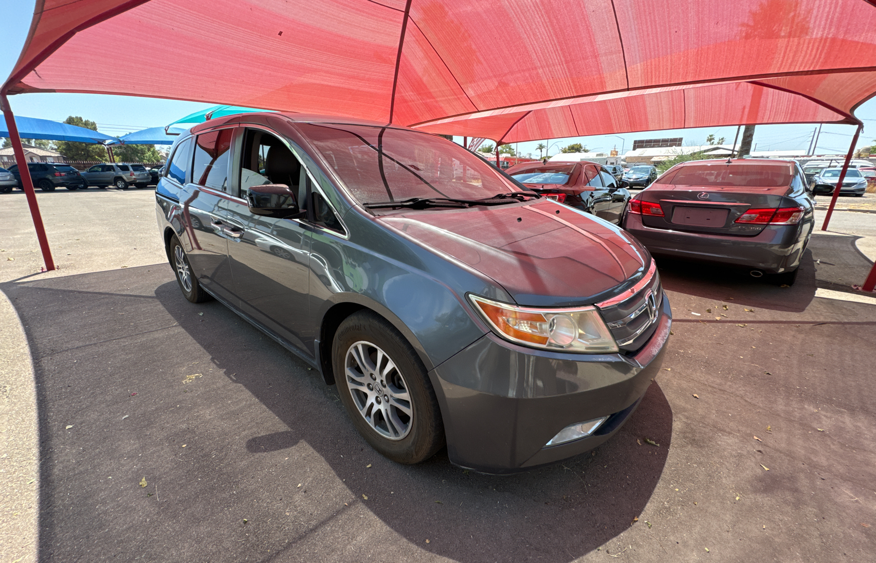 2013 Honda Odyssey Ex vin: 5FNRL5H41DB023457