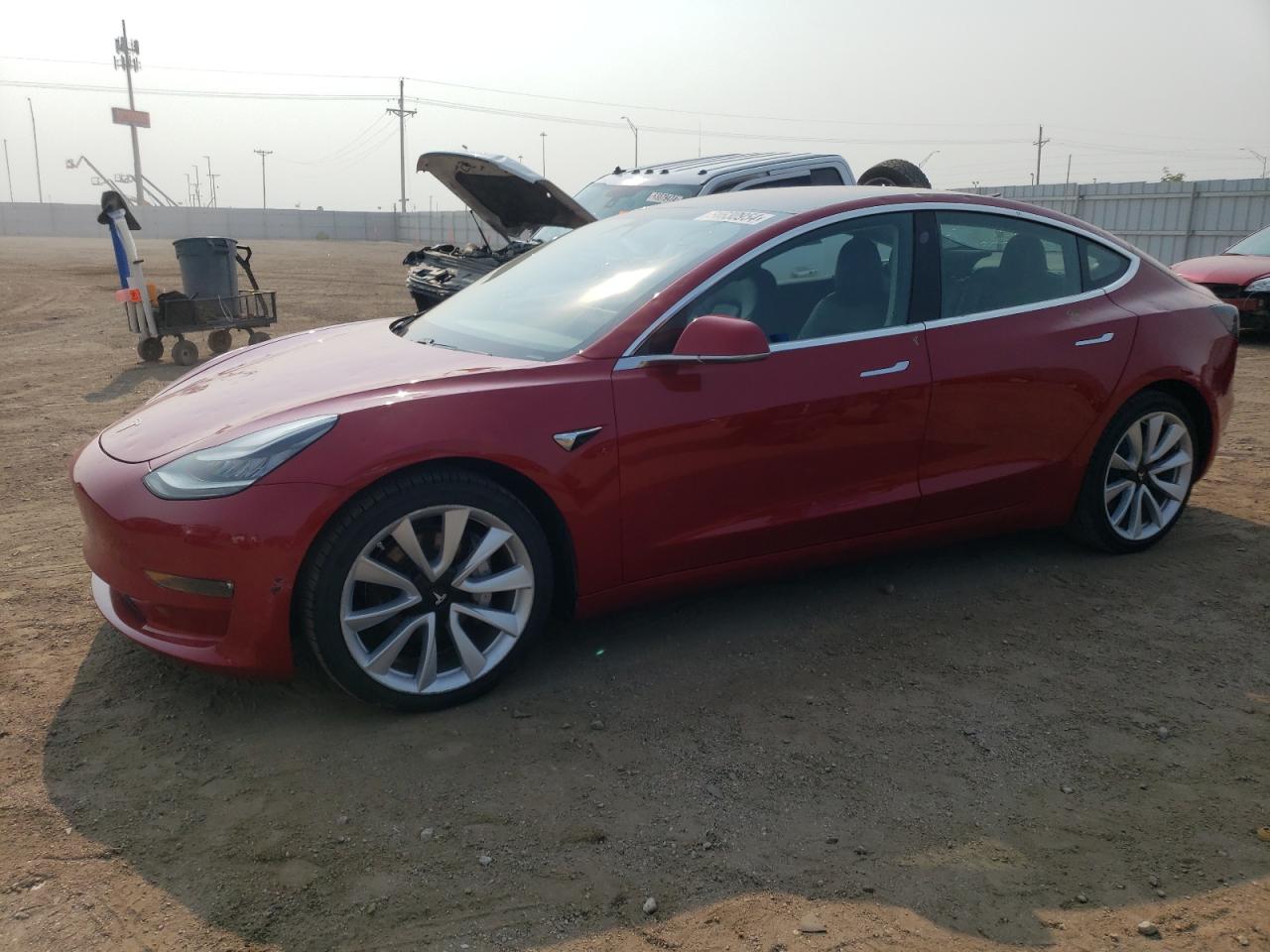 5YJ3E1EB9JF088130 2018 TESLA MODEL 3 - Image 1