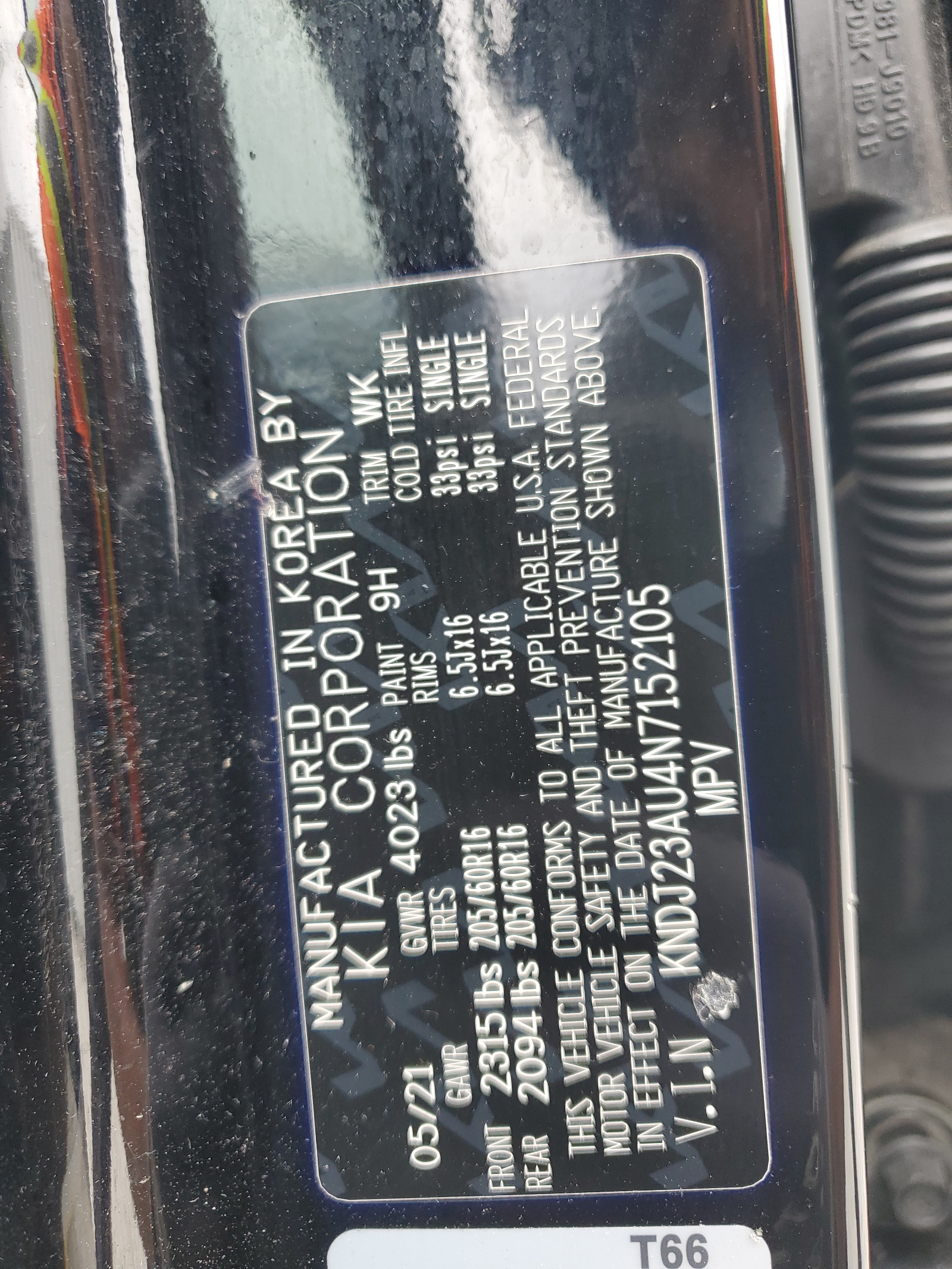 KNDJ23AU4N7152105 2022 Kia Soul Lx