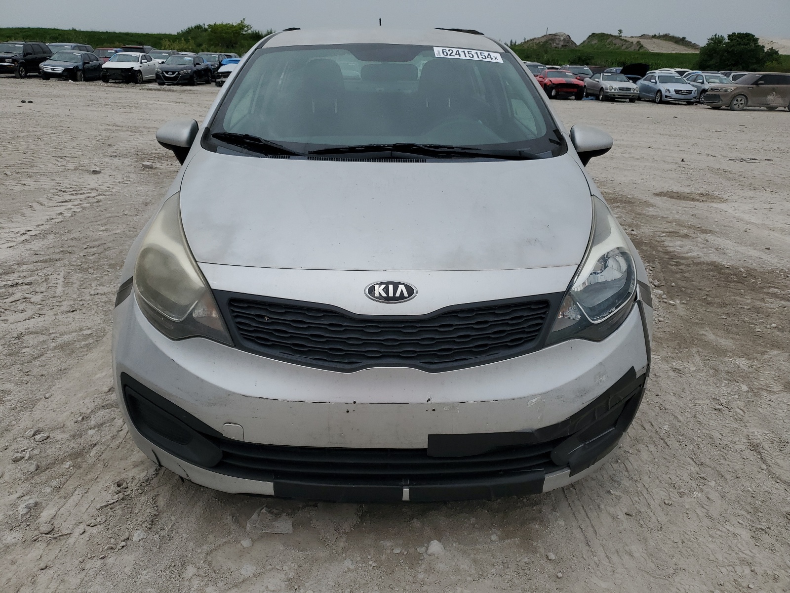 2015 Kia Rio Lx vin: KNADM4A33F6437645