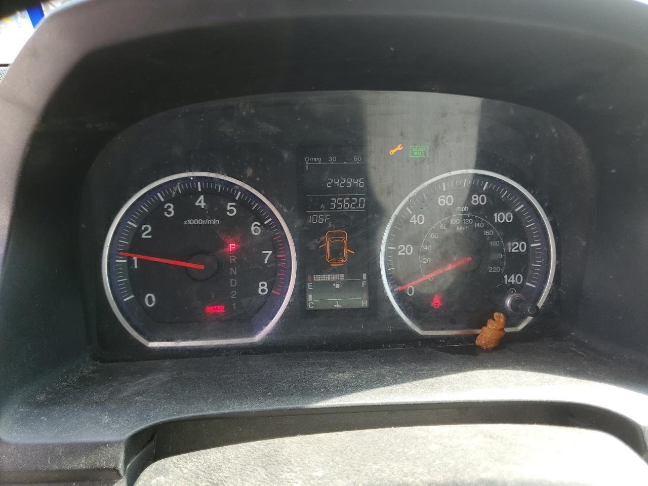 2009 Honda Cr-V Exl VIN: JHLRE38799C015767 Lot: 62729394