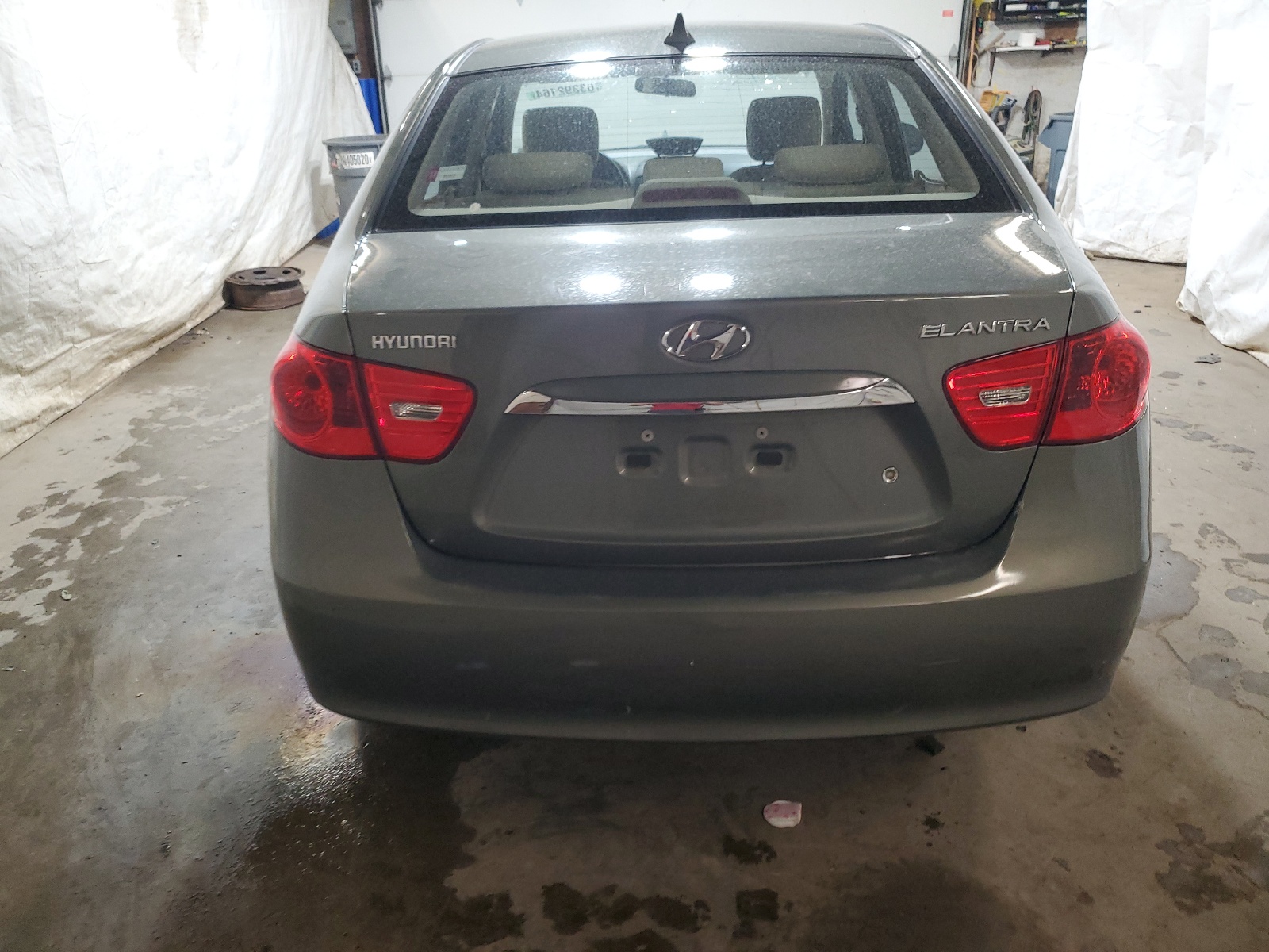 KMHDU4ADXAU861562 2010 Hyundai Elantra Blue