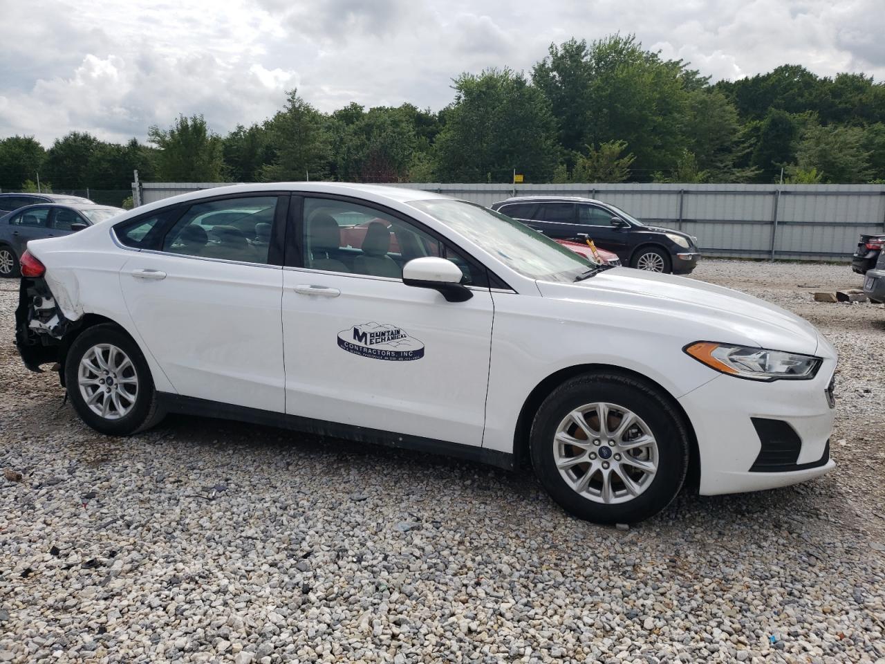 2020 Ford Fusion S VIN: 3FA6P0G7XLR246623 Lot: 63262834