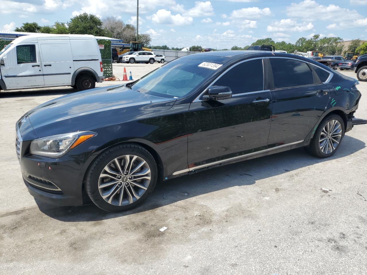 2015 Hyundai Genesis 3.8L VIN: KMHGN4JE0FU052078 Lot: 62831394