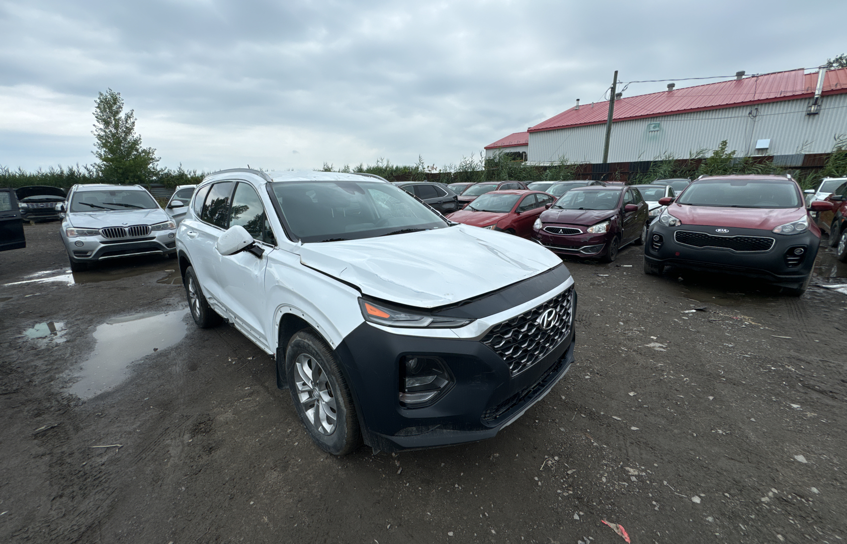 2020 Hyundai Santa Fe Se vin: 5NMS2CAD6LH149152