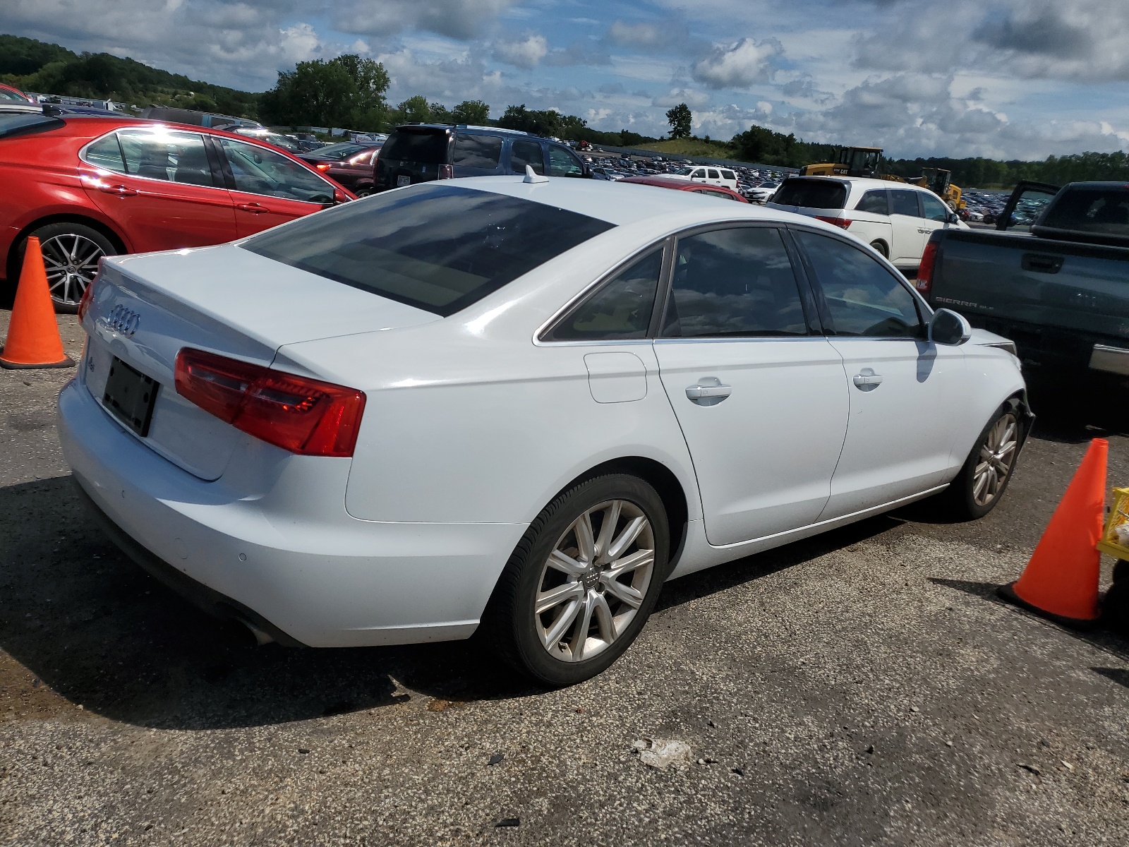 WAUGFAFC5EN073361 2014 Audi A6 Premium Plus