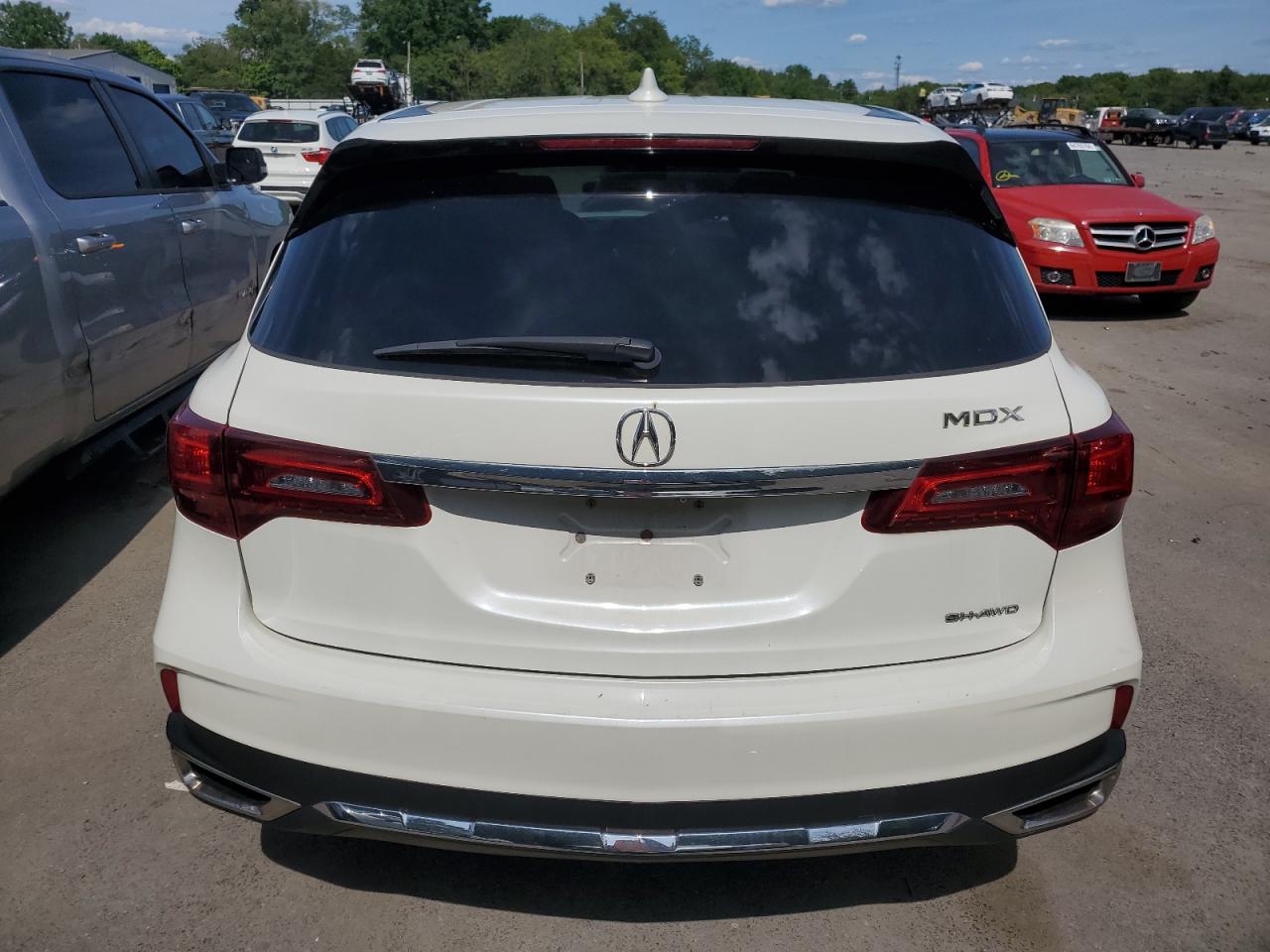 2017 Acura Mdx Technology VIN: 5FRYD4H55HB009030 Lot: 64804864