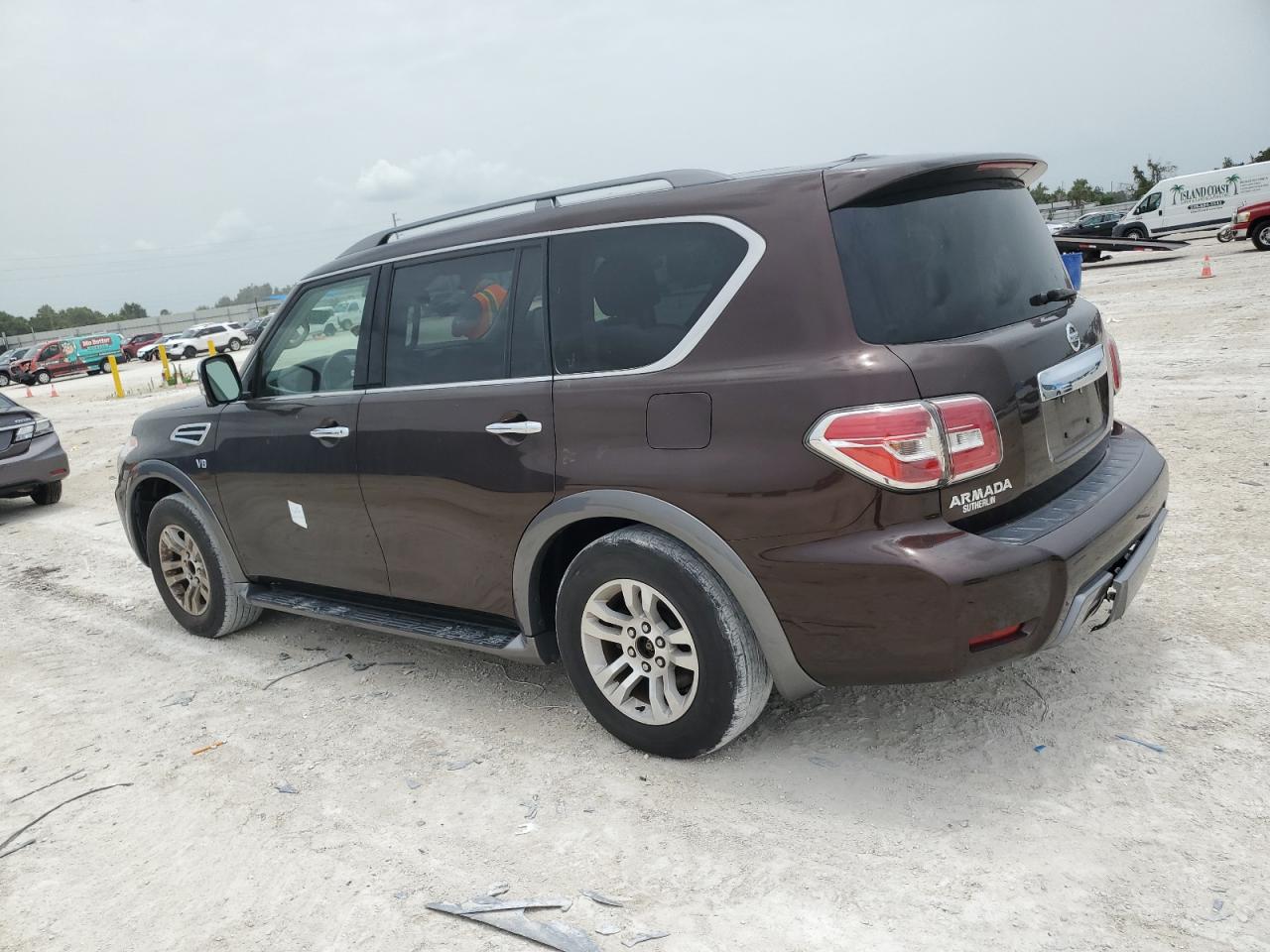 2019 Nissan Armada Sv VIN: JN8AY2ND9K9087341 Lot: 62032454